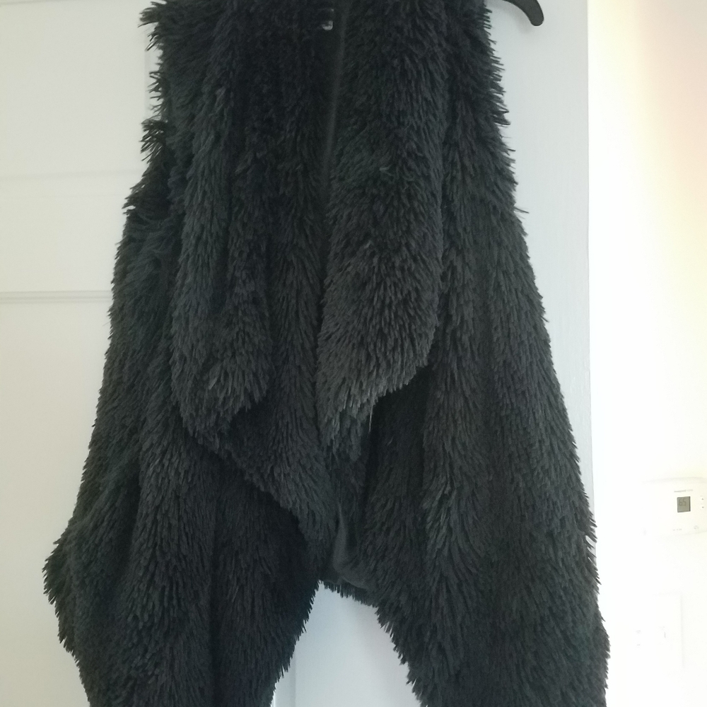 Soft and warm statement piece vest